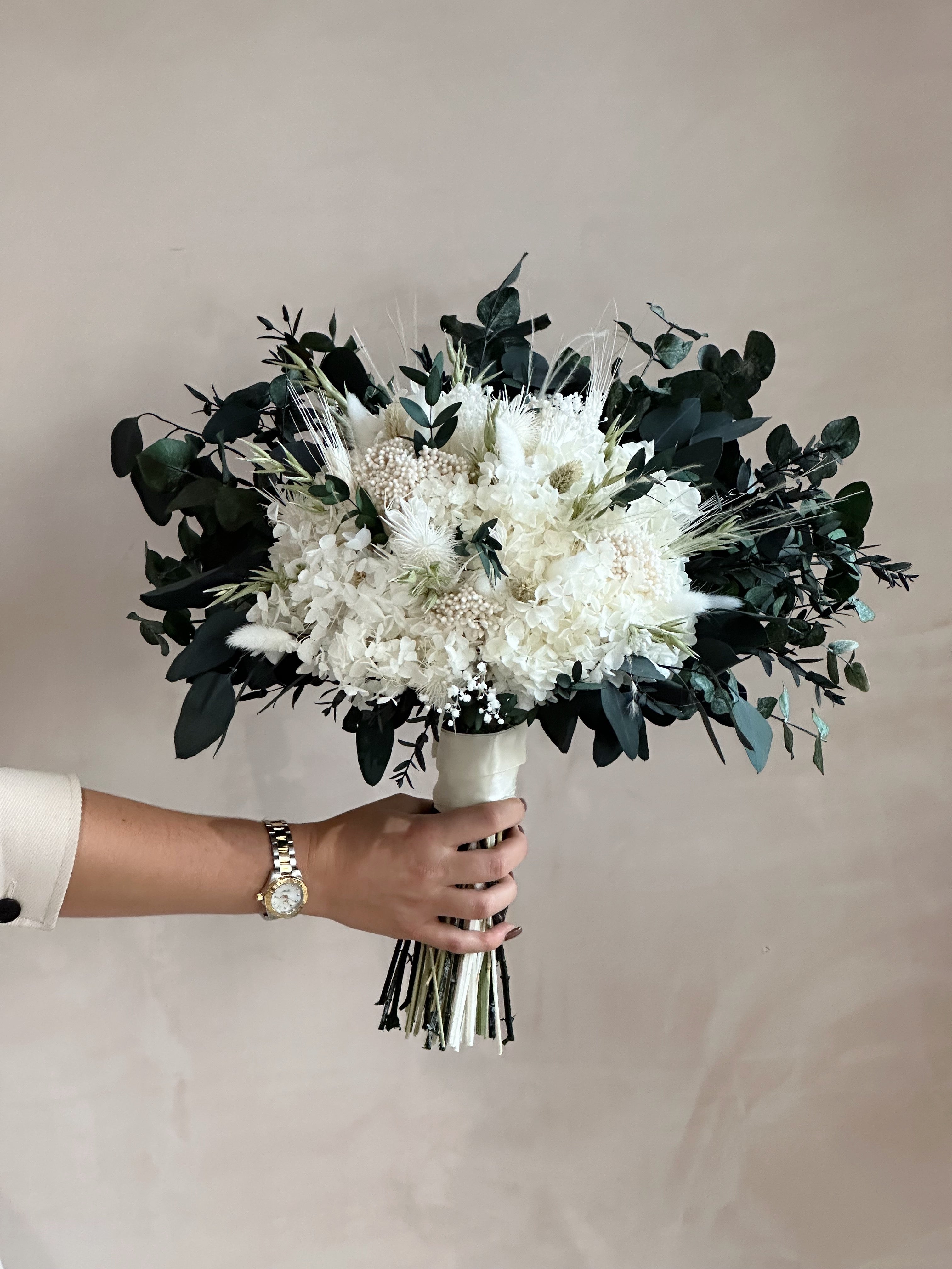Forever Green Bridal Bouquet